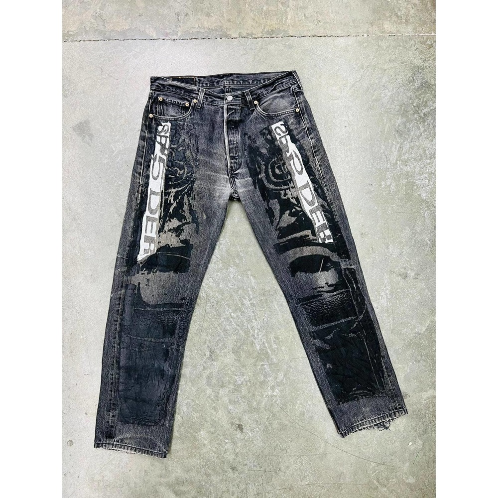 Sp5der Moto Jeans - Black - Size 36